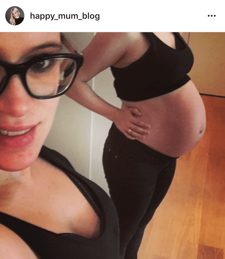 Happy Mum Blog - 34. Schwangerschaftswoche (SSW) - Instagram